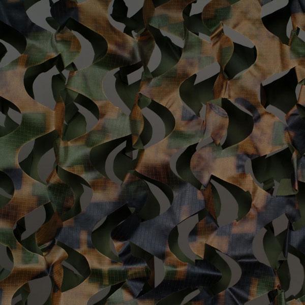Маскувальна мережа 2,4х6 м Пейзаж Ліс 3D
