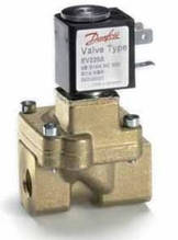 Клапан електромагнітний EV220W 1 1/4 дюйма (в комплекті з котушкою і роз'ємом)