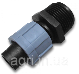 Адаптер на стрічку з зовнішньою різьбою 1/2", DSTA10-12L