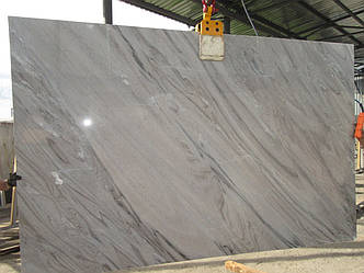 Мармур Marmara 20 мм сляб білий із чорними лініями