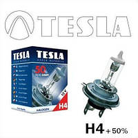 Tesla B30401 Лампа галогеновая H4 +50%
