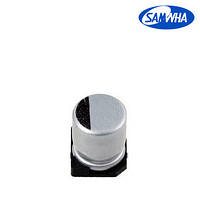 22mkf - 50v SMD конденсатор електролітичний SC 6.3*5,3 (85°С) Samwha