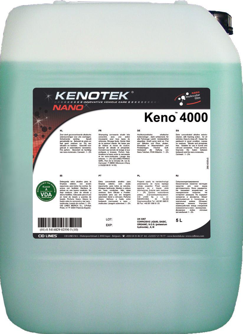 Наноочисник, активна піна Kenotek Keno 4000,5l