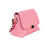 Сумка рожева з додатковою ручкою, фото 4