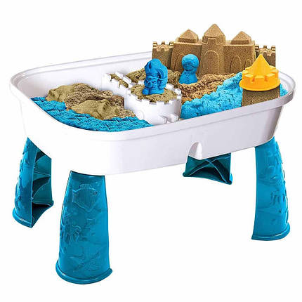 Набір піску для дитячої творчості Kinetic Sand Table (71433), фото 2