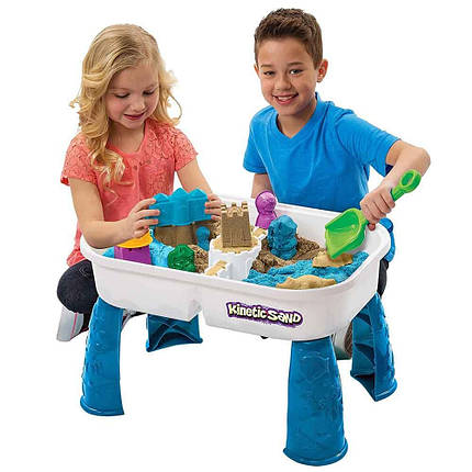 Набір піску для дитячої творчості Kinetic Sand Table (71433), фото 2