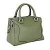 Сумка Зелена на двох коротких ручках, фото 4