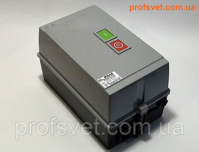 фотография пускатель в корпусе ПМЛ-3220 с кнопками Пуск и Стоп