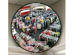 Сферичне дзеркало безпеки огляду 45 см скло