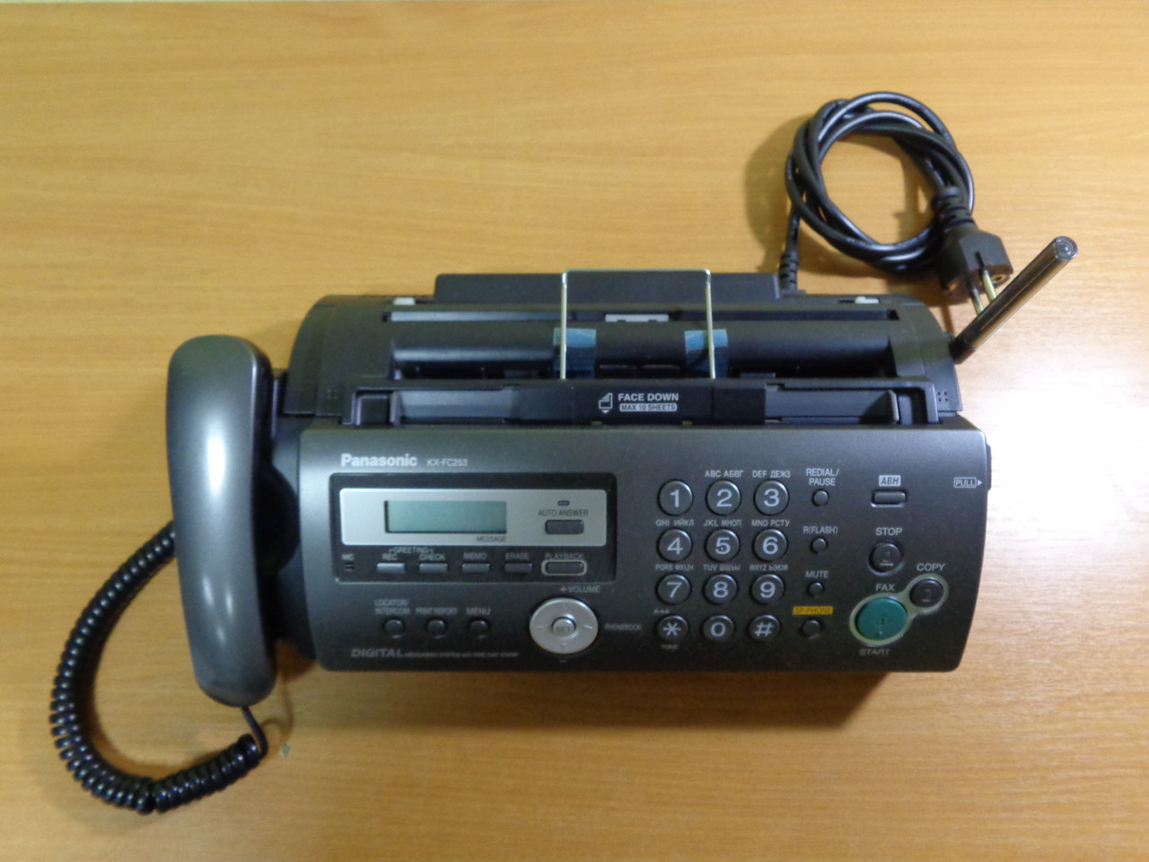 Факс Panasonic KX-FC253UA б/у (ID#724629310), цена: 249 ?, купить на Prom.ua
