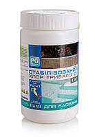 Хімія для басейну PG chemicals,PG-41 Стабилизованный хлор тривалої дії 90%, 1 кг