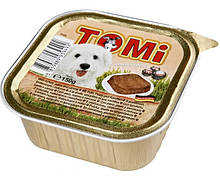 Консерви корм для собак TOMi ІНДИЧКА ПАСТА МОРКВА (turkey, pasta, carrots) паштет