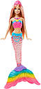 Лялька Барбі Русалонька Яскраві вогники Barbie Rainbow Lights Mermaid DHC40, фото 7