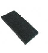 Чорний повсть для прибирання цементних затерли (227N)