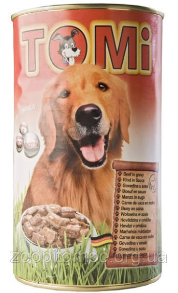 Консерви корм для собак TOMi ЯГНЯ (lamb) банку