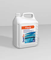 SeptEx Flock - жидкий коагулянт (флокулянт) для устранения мутности воды, 30 л