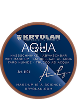 Коричневый аквагрим AQUACOLOR 8 мл (оттенок 014)