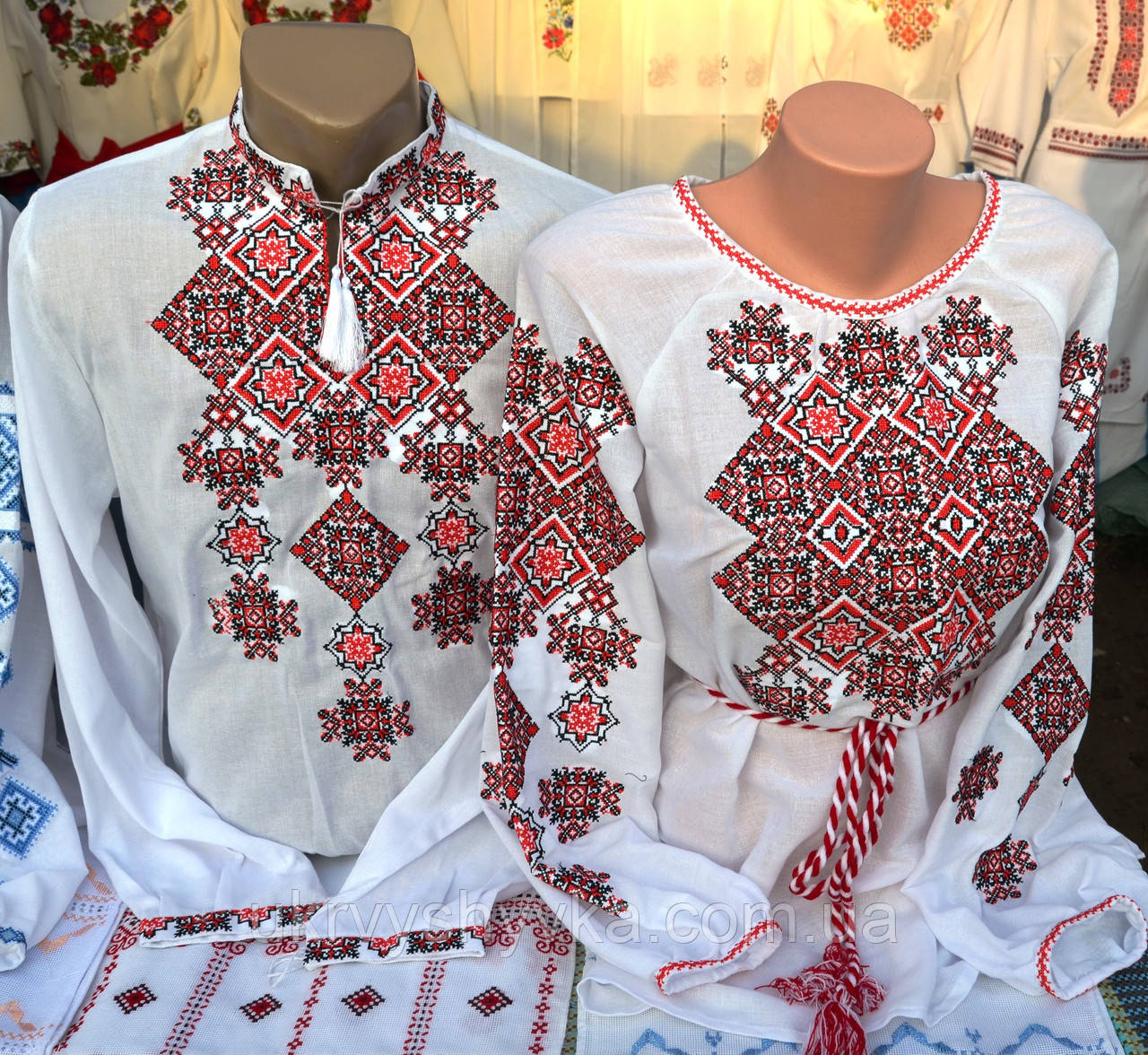 Сорочки вишиті для чоловіка та жінки "Легенда"