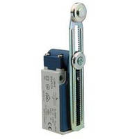 Кінцевий вимикач з пласт. консоллю і мет роликом D=18мм з можливістю регул.висоти L5K13MEМ123 EMAS