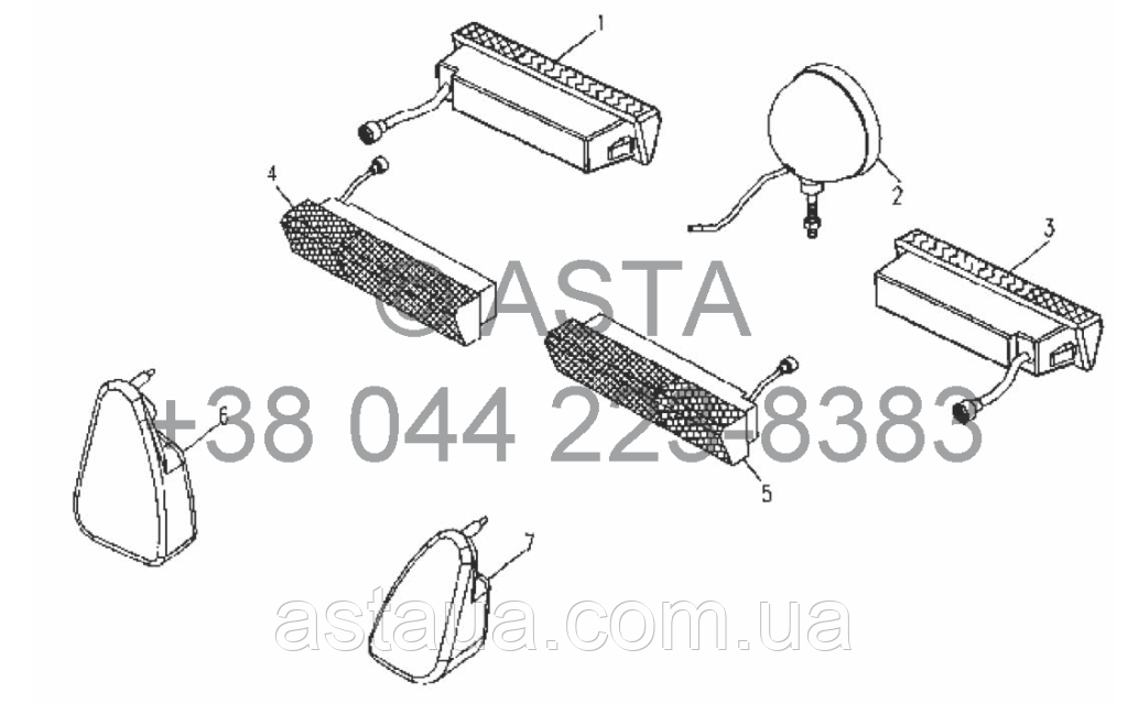 Гидравлический подъемник в сборе на YTO X754 - фото 4 - id-p57032157