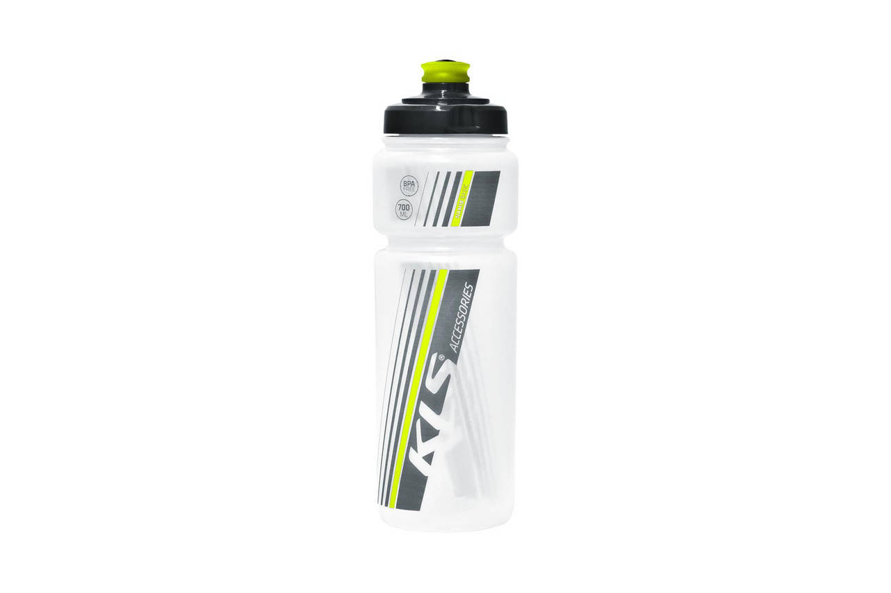 Фляга KLS Namib 700 ml clear-lime, фото 2