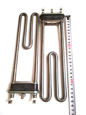 Тен на пральну машину 1950W / L=246мм (без отвору під датчик) / Thermowatt (Італія), фото 1