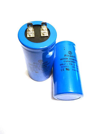 Пусковий Конденсатор для електродвигуна CD60 500uF 330V, фото 1