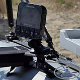 Комплект FASTen Borika SLtx223 Майданчик для установки ехолота з набором для кріплення на ліктрос човни ПВХ, фото 2