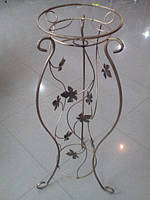 Кована підставка для квітів на 1 од 98 см, підставка для рослин металева, підставка з металу