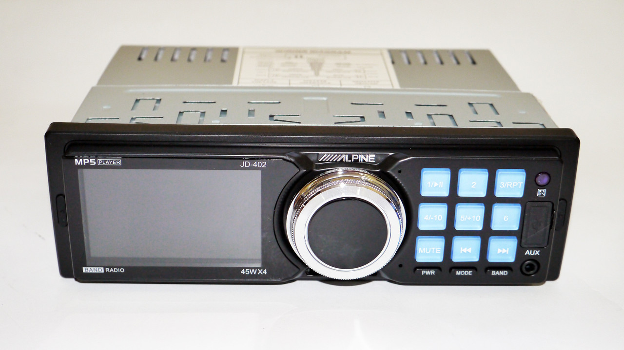 Автомагнітола JD-402 — 3" Video екран — Divx/mp4/mp3 USB+SD