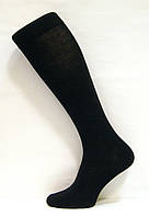 Гольфи-шкарпетки для чоловіків чорного кольору бавовняні