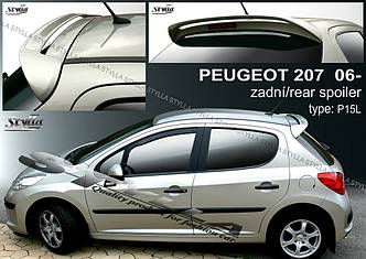 Спойлер Peugeot 207 тюнінг обвіс