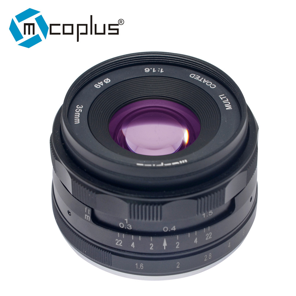 Об'єктив Mcoplus 35 mm F/1.6 MC для Canon (EF-M - mount (EOS-M))