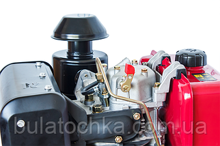 Двигун WEIMA(Вейма) WMC 188FBE - T (шліц, дизель 12л.с.) з електростартером, фото 4