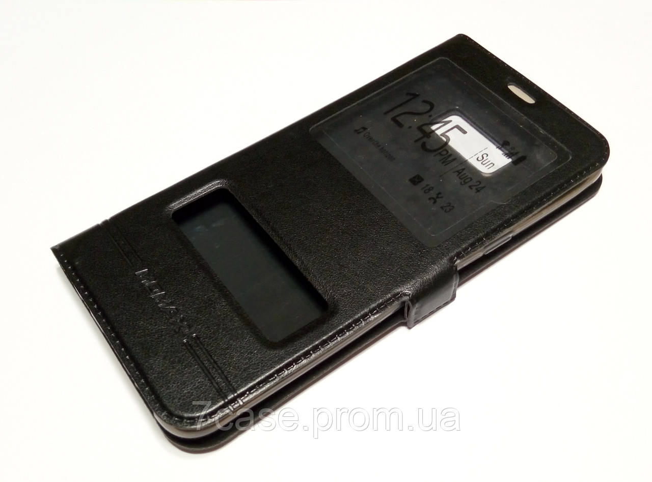 Чохол-книжка Momax з віконцями для Samsung Galaxy S8 Plus G955 чорний