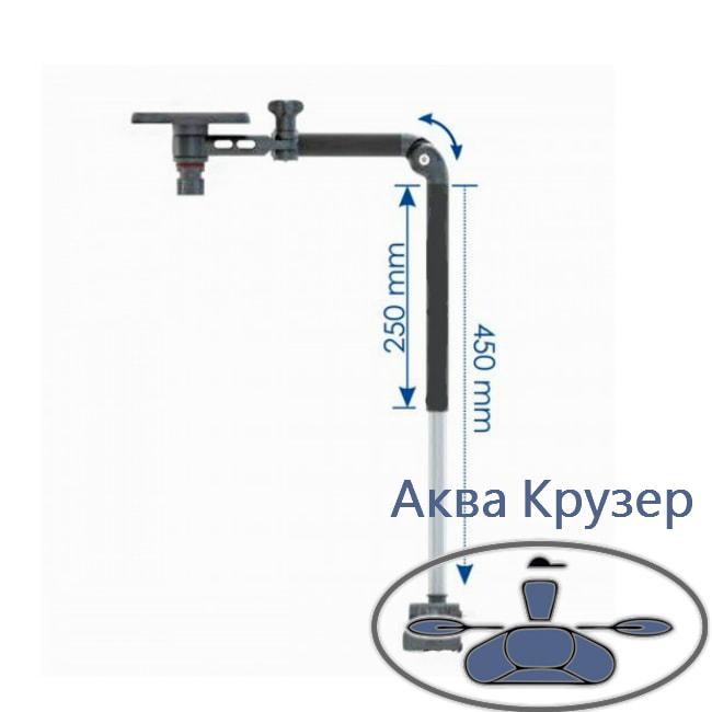 FASTen (Борика) Ft450 Площадка 100*100 мм для установки эхолота и телескопическим держателем датчика эхолота - фото 6 - id-p725072776