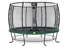 Батут EXIT Elegant Premium 366 (12Ft) + Safetynet Deluxe (Green)