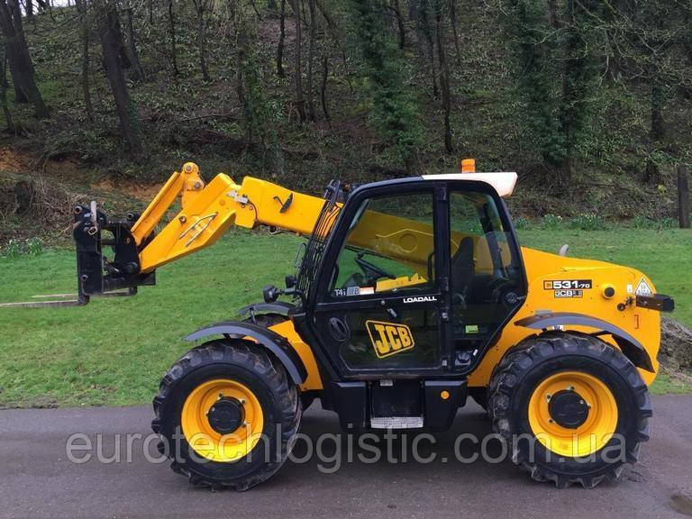 Телескопічний навантажувач JCB 531-70., фото 1