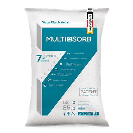 Organic Multisorb фільтруючий матеріал для комплексного очищення води, фото 1