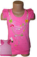 Майка для дівчинки з крильцями прошва(зростання від 104 до 128 см )