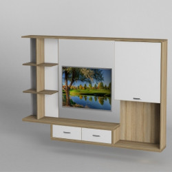 Стінка для вітальні з ДСП/МДФ (вітальня стінка) - 202 Тіса меблі, фото 1