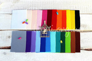 Фетр корейський жорсткий 1,2мм на метраж