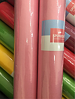 Одноразові простирадла, 0,6*100 м, рожеві