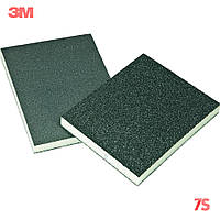 3M шліфувальна Губка 2-стороння, Р180-220 - Sponge Pad, 125x98x13 мм, MED, 68023