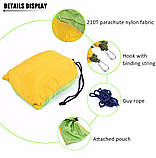 Гамак одномісний фіолетово-зелений 230*90см, фото 2