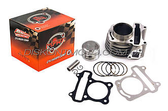 Поршнева на скутер 4T GY6 100cc (50 мм) 139QMB MTRT (Тайвань)