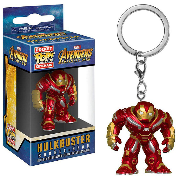 Фігурка брелок Фанко Поп Халкбустер Месники Funko Pop Hulkbuster Avengers 4 см FPK IM 294, фото 1