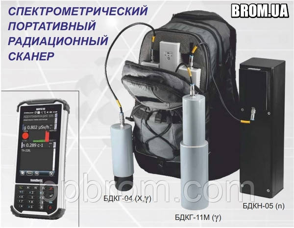 Купить Переносной Дозиметр Спектрометр МКС-АТ6101С АТОМТЕХ по низкой ...