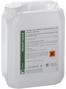 Бланізол нейтраль, 5л, Lysoform - Засіб для нейтралізації відкладень солей жорсткості