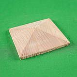 Пірамідка меблева дерев'яна. Різьба по дереву. Код Р41, фото 2